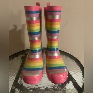 Wonder Nation multicolored rain boots